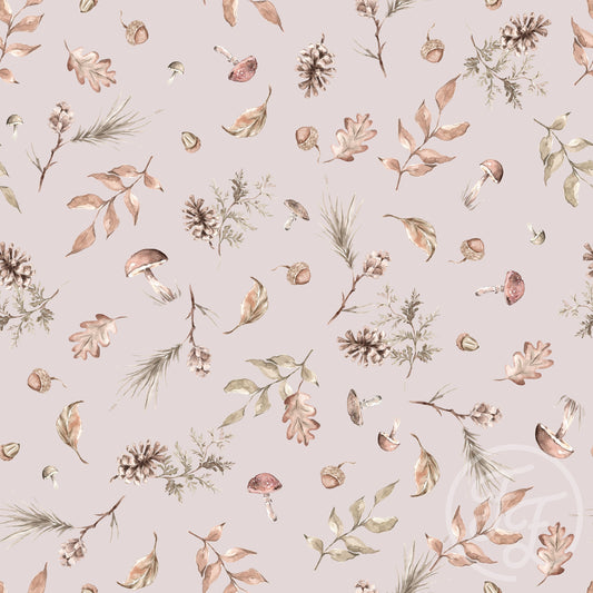 Family Fabrics | Autumn Elements Pink 100-1461 (by the full yard)