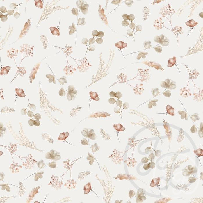 Family Fabrics | Romantic Dried Flowers 100-148 (by the full yard)