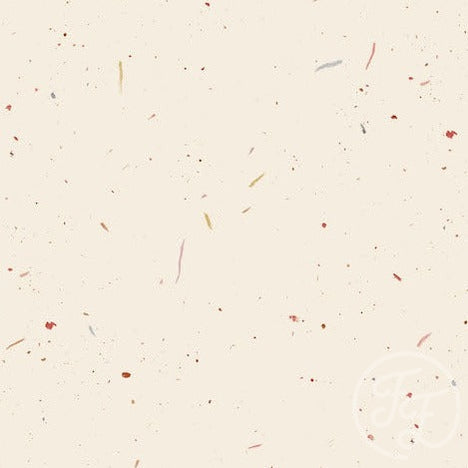 Family Fabrics | Crayon Dots Beige 100-1490 (by the full yard)