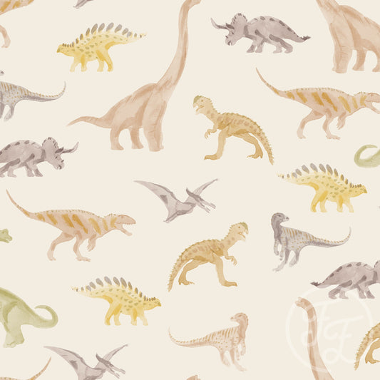 Family Fabrics | Dinosaur Pastel Big