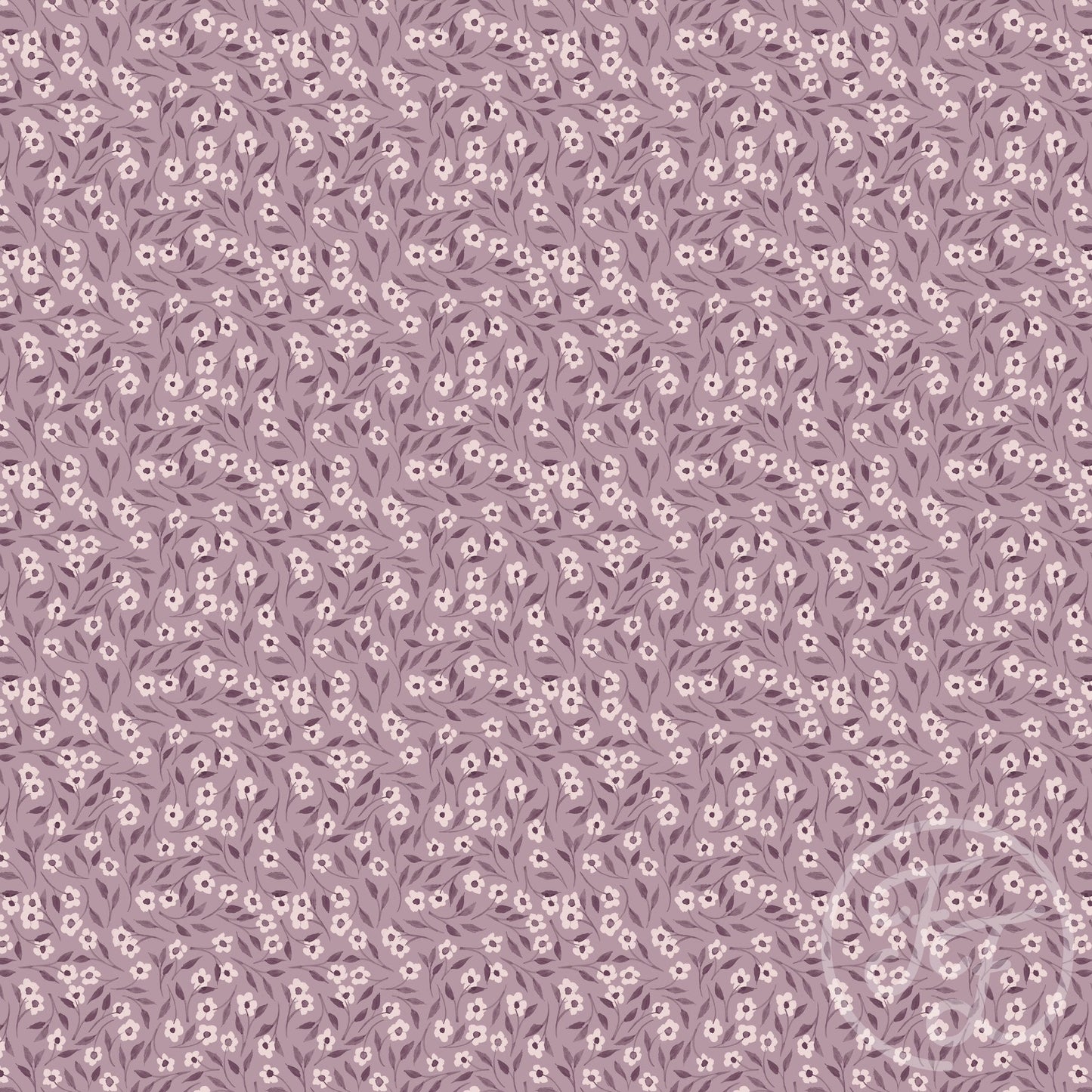 Family Fabrics | Petit Fleur Purple