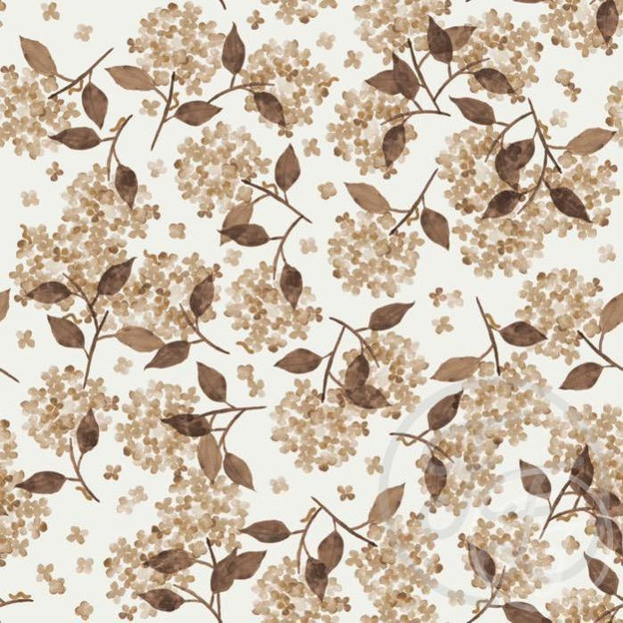 Family Fabrics | Hortensia Blush  100-160 (by the full yard)