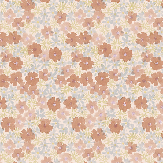 Family Fabrics | Flower Mix Pink | 100-1628 (by the full yard)