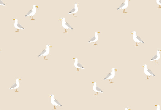 Family Fabrics | Sea Gull Beige | 100-1649 (by the full yard)