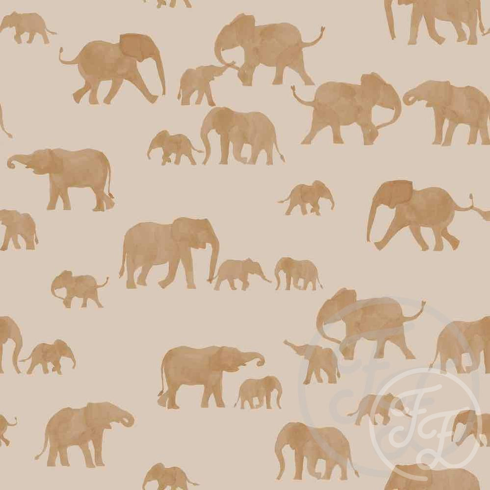 Family Fabrics | Elephants Brazilian 100-170 (by the full yard)