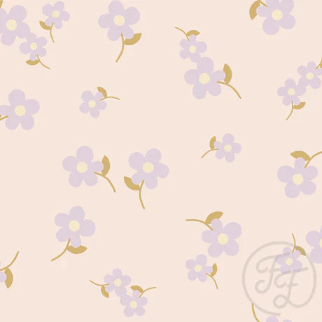 Family Fabrics | Bold Flower Lilac Big | 100-1720 (by the full yard)