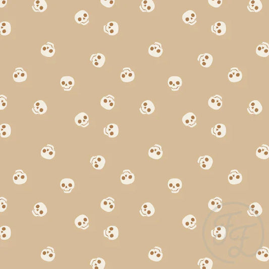 Family Fabrics | Skull Toffee | 100-1765 (by the full yard)