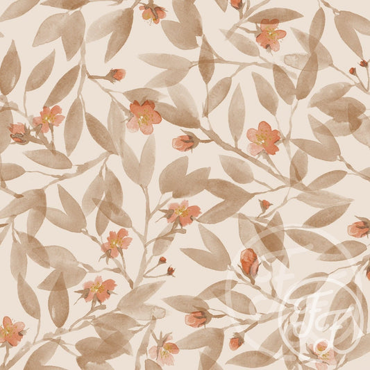 Family Fabrics | Blossom Eggnog 100-189 (by the full yard)