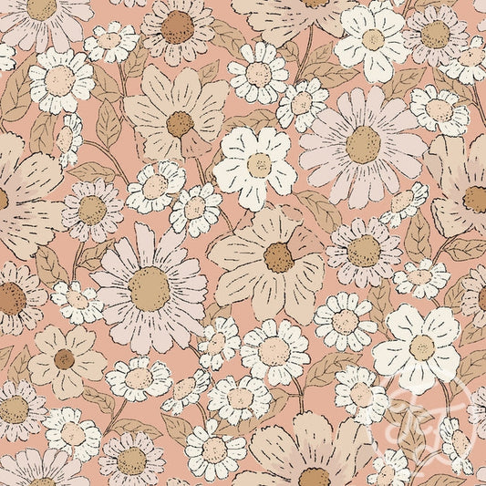 Family Fabrics | Coral Summer Breeze 101-117 (by the full yard)