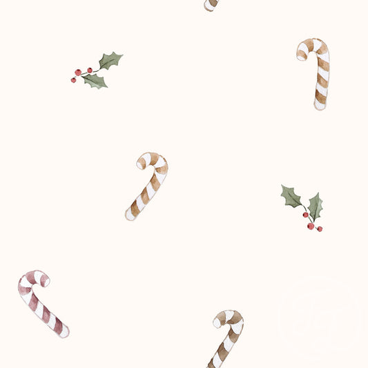 Family Fabrics | Candy Cane 102-141 (by the full yard)