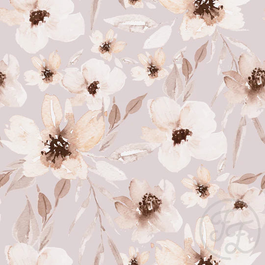 Family Fabrics | Flowers Elle Oldrose | 102-185 (by the full yard)