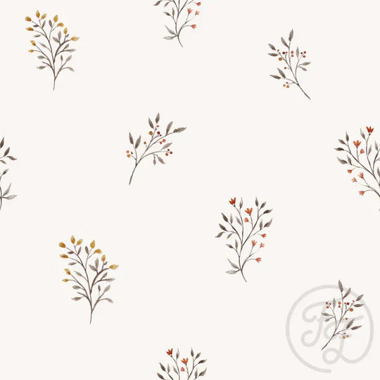 Family Fabrics | Autumn Branches (5"x5") | 102-250 (by the full yard)