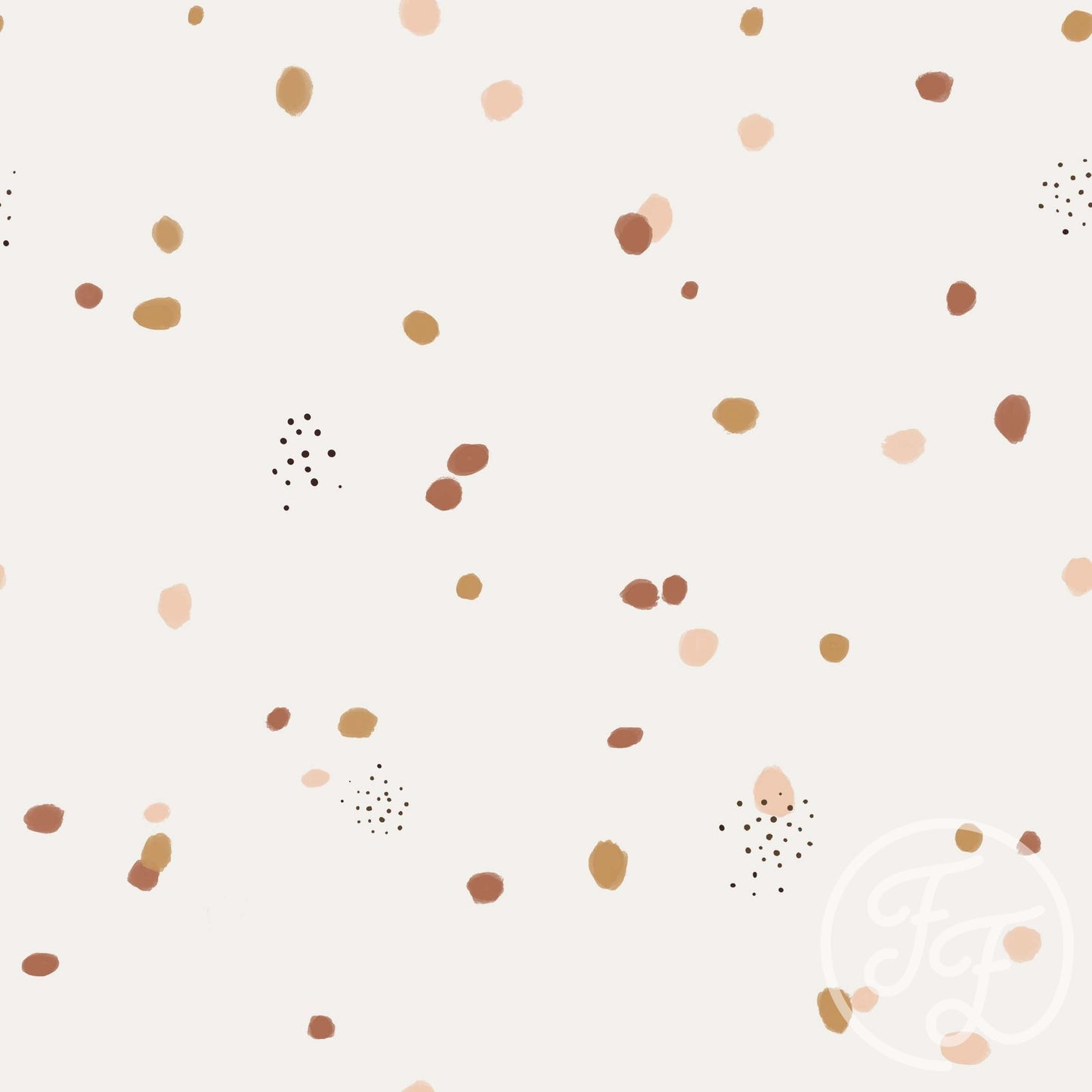 Family Fabrics | Confetti Off White 103-102 (by the full yard)
