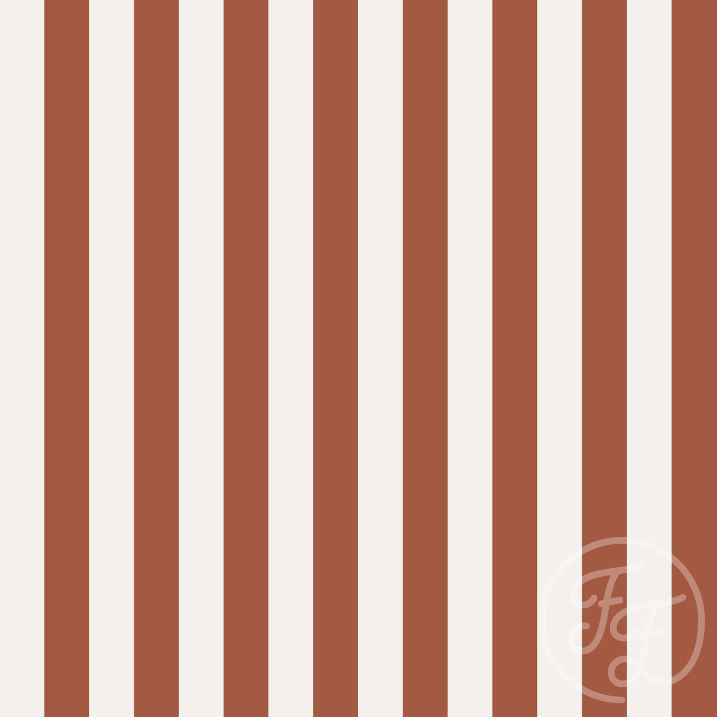 Family Fabrics | Vertical Stripes Rustberry 103-120 (by the full yard)