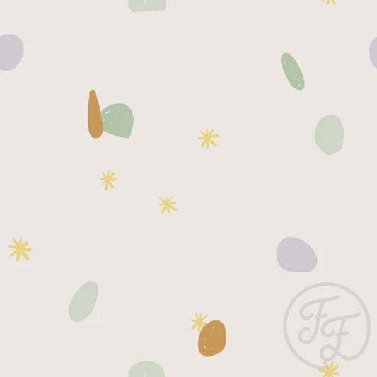 Family Fabrics | Abstract Christmas Lilac 103-158 | (by the full yard)