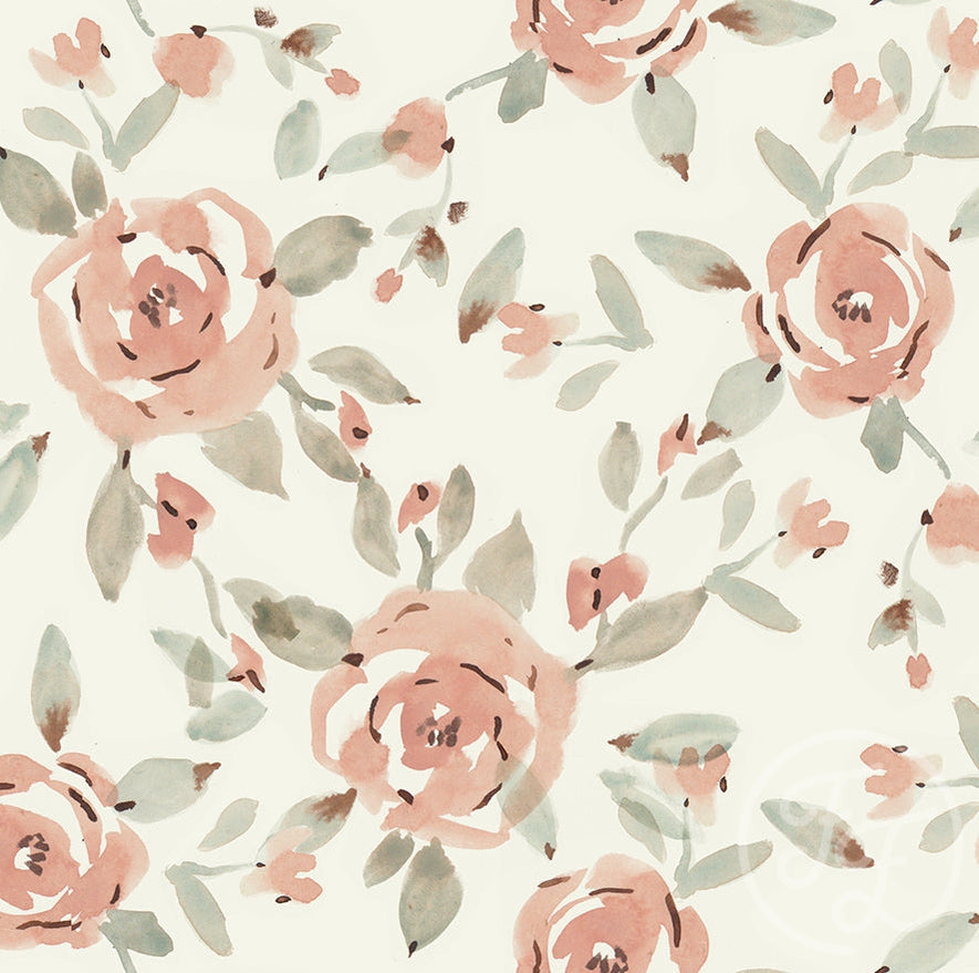 Family Fabrics | Fine rose Bush 104-107 (by the full yard)