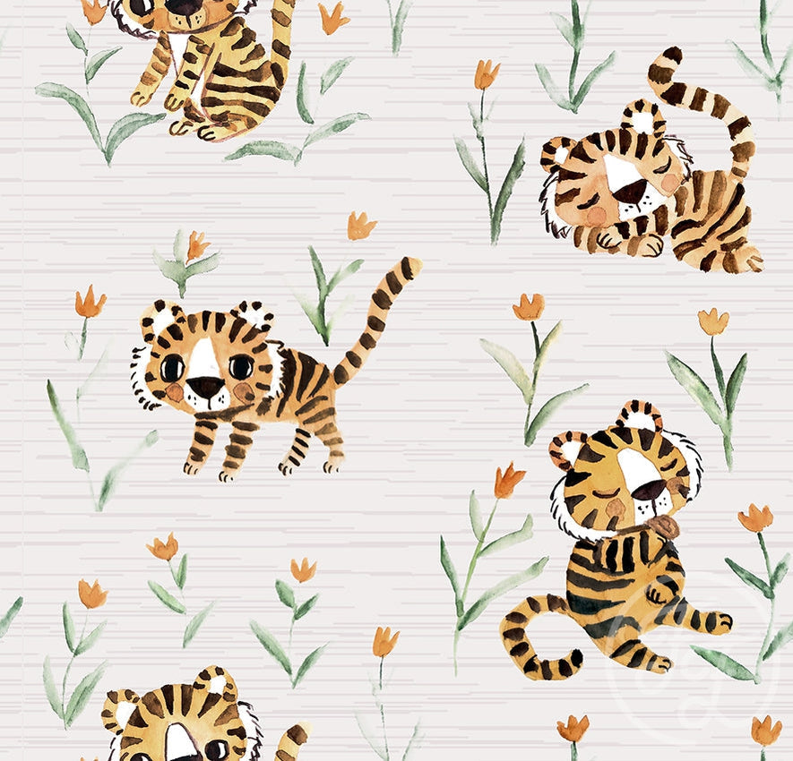 Family Fabrics | Little Tigers 104-119 (by the full yard)