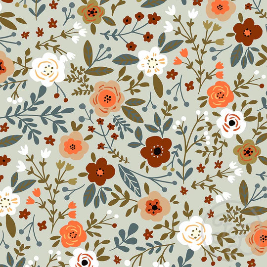 Family Fabrics | Modern Roses Color 104-172 (by the full yard)