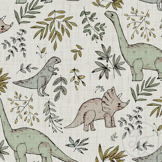 Family Fabrics | Dinoprint 104-173 (by the full yard)