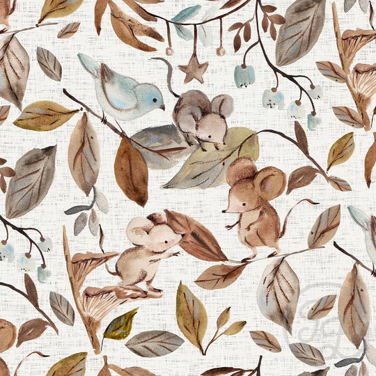 Family Fabrics | Mouse 104-175 (by the full yard)