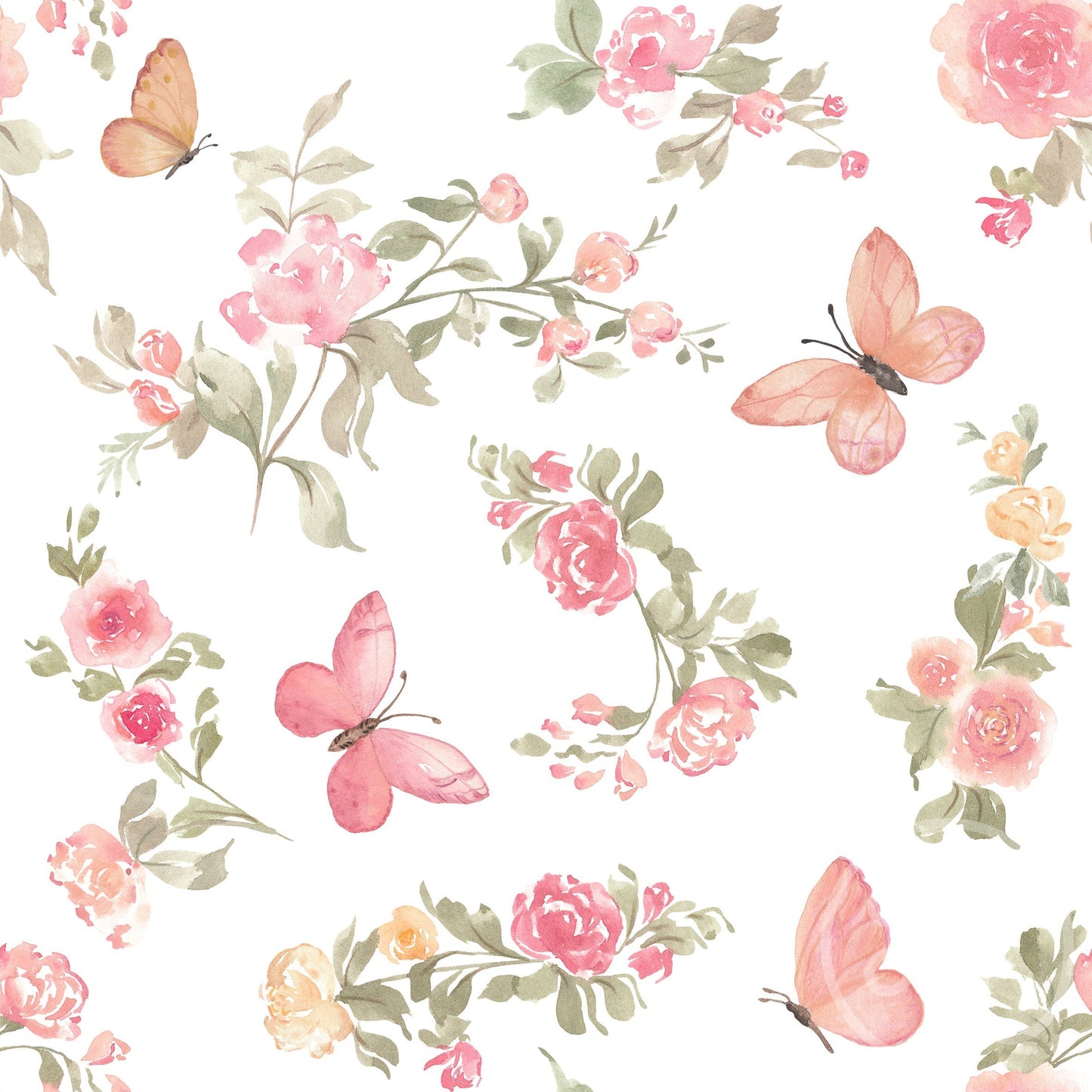 Family Fabrics | Summer Meadow 105-110 (by the full yard)