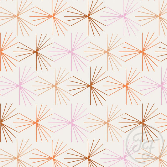 Family Fabrics | Geometric Sun Tile in Multicolor | 106-151 (by the full yard)