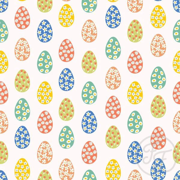 Family Fabrics | Egg Floral | 106-200 (by the full yard)