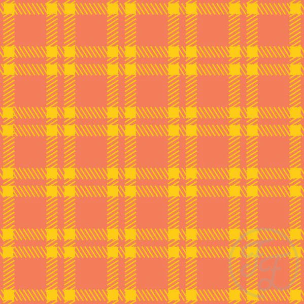 Family Fabrics | Plaid Yellow Checkered | 106-205 (by the full yard)