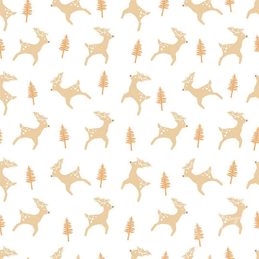 Family Fabrics | Reindeer Cookies 106-129 (by the full yard)
