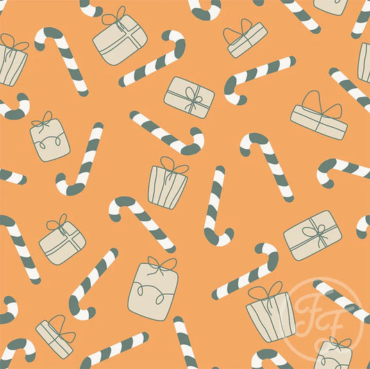 Family Fabrics | Candy Sticks & Gift Boxes 106-142 (by the full yard)