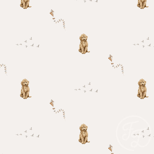 Family Fabrics | Labradoodle 107-108 (by the full yard)