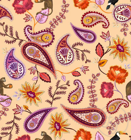 Family Fabrics | Paisley Garden | 110-108 (by the full yard)