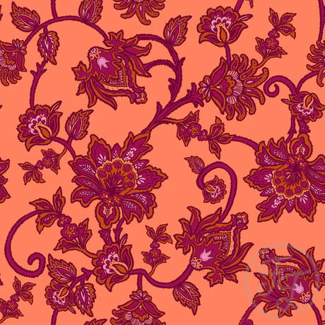 Family Fabrics | Persian Noon (15"x15") | 110-118 (by the full yard)