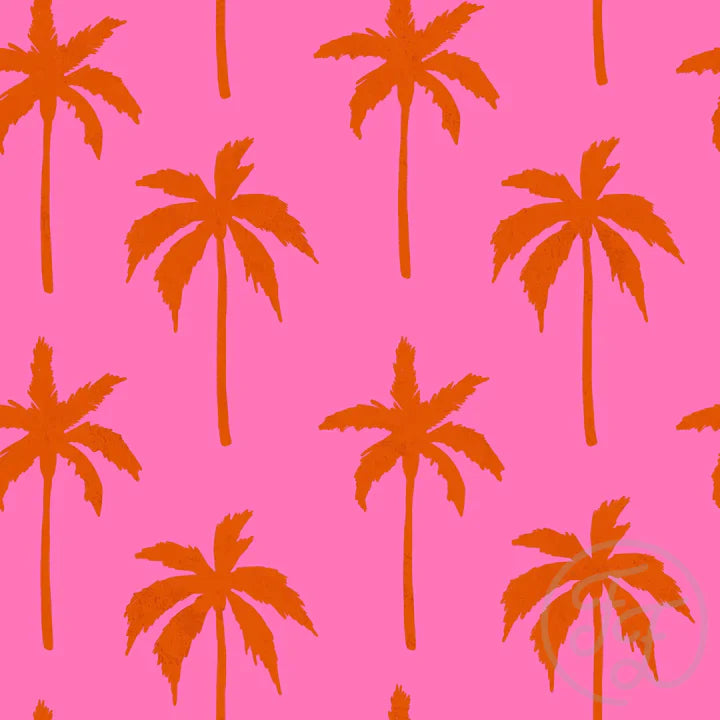 Family Fabrics | Miami Palm (15"x15") | 110-123 (by the full yard)