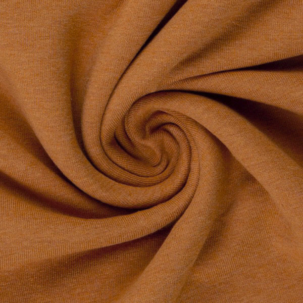 Swafing (Heathered) | 1315 Ochre | Brushed French Terry | BY THE HALF YARD