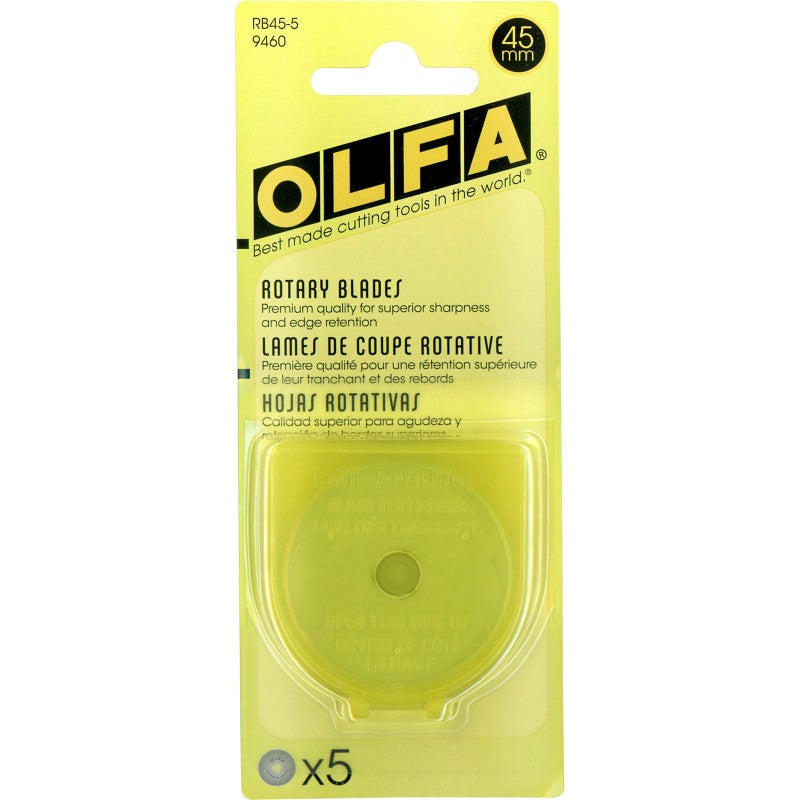 Olfa Rotary Blades 45mm (5 pack)