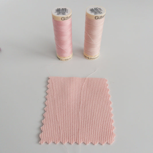 Gutermann Thread Spools - Pink Salt