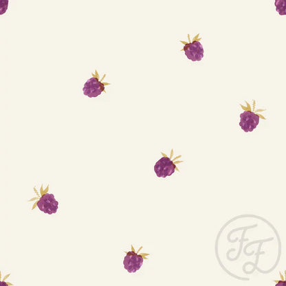 (IN STOCK LIMITED TIME) Family Fabrics | Blackberries 200-102 | Eco Flex Swim 250gsm BY THE HALF YARD