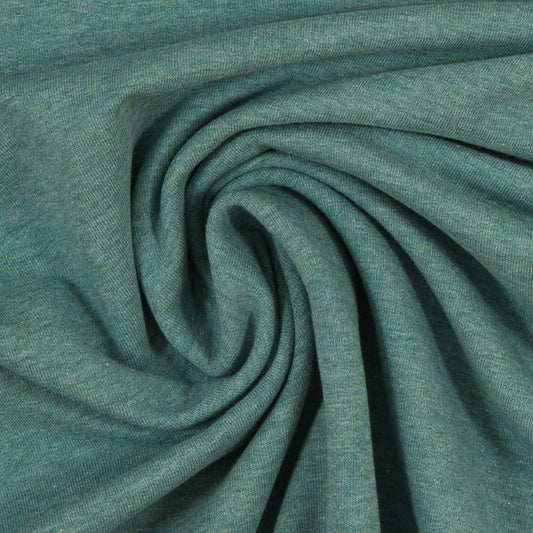 Swafing (Heathered) | 1742 Blue Gray | Brushed French Terry | BY THE HALF YARD