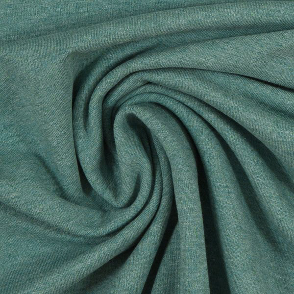 Swafing (Heathered) | 1742 Blue Gray | Jersey | BY THE HALF YARD