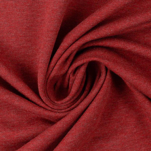Swafing (Heathered) | 1338 Burgundy (Red) | Jersey | BY THE HALF YARD