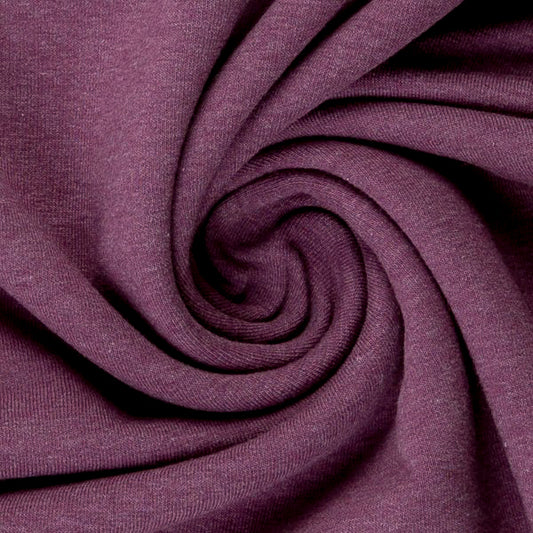 Swafing (Heathered) | 1646 Purple | Jersey | BY THE HALF YARD
