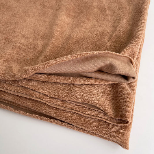Euro Toweling | Nutmeg | Towel French Terry "Sponge" | BY THE HALF YARD