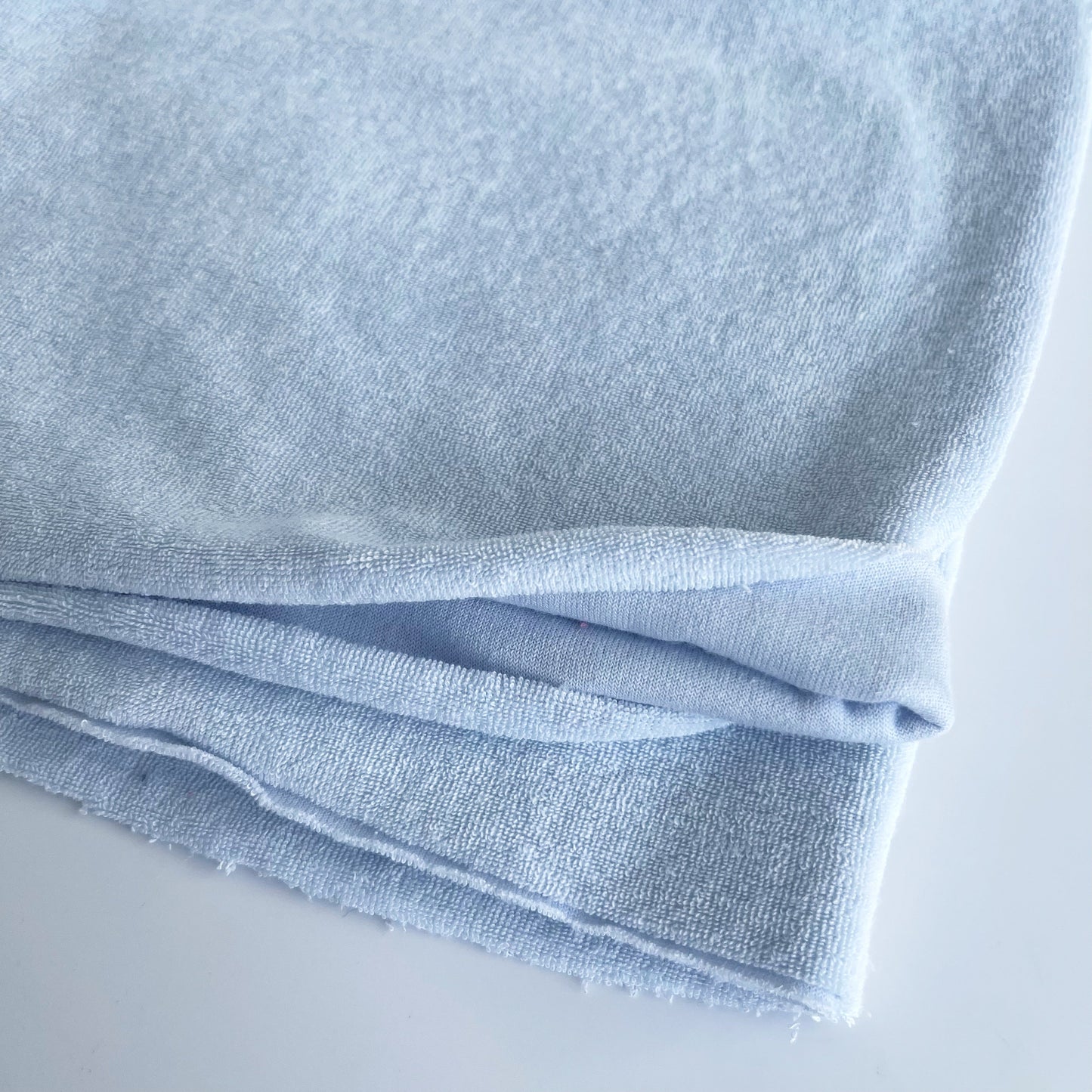 Euro Toweling | Light Blue | Towel French Terry "Sponge" | BY THE HALF YARD
