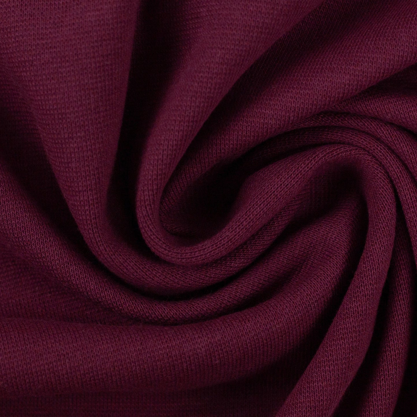 Swafing (Solid) | 0937 Burgundy | Brushed French Terry | BY THE HALF YARD