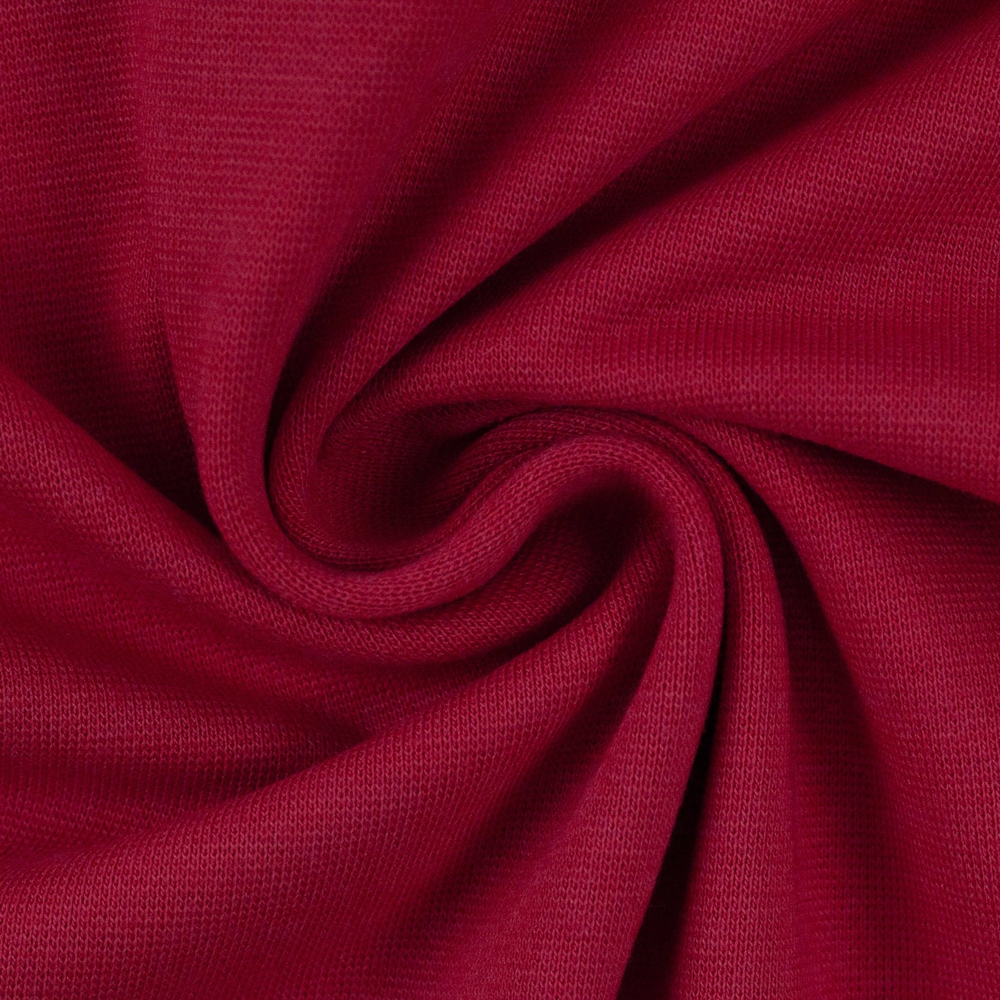 Swafing (Solid) | 0338 Cherry | Brushed French Terry | BY THE HALF YARD
