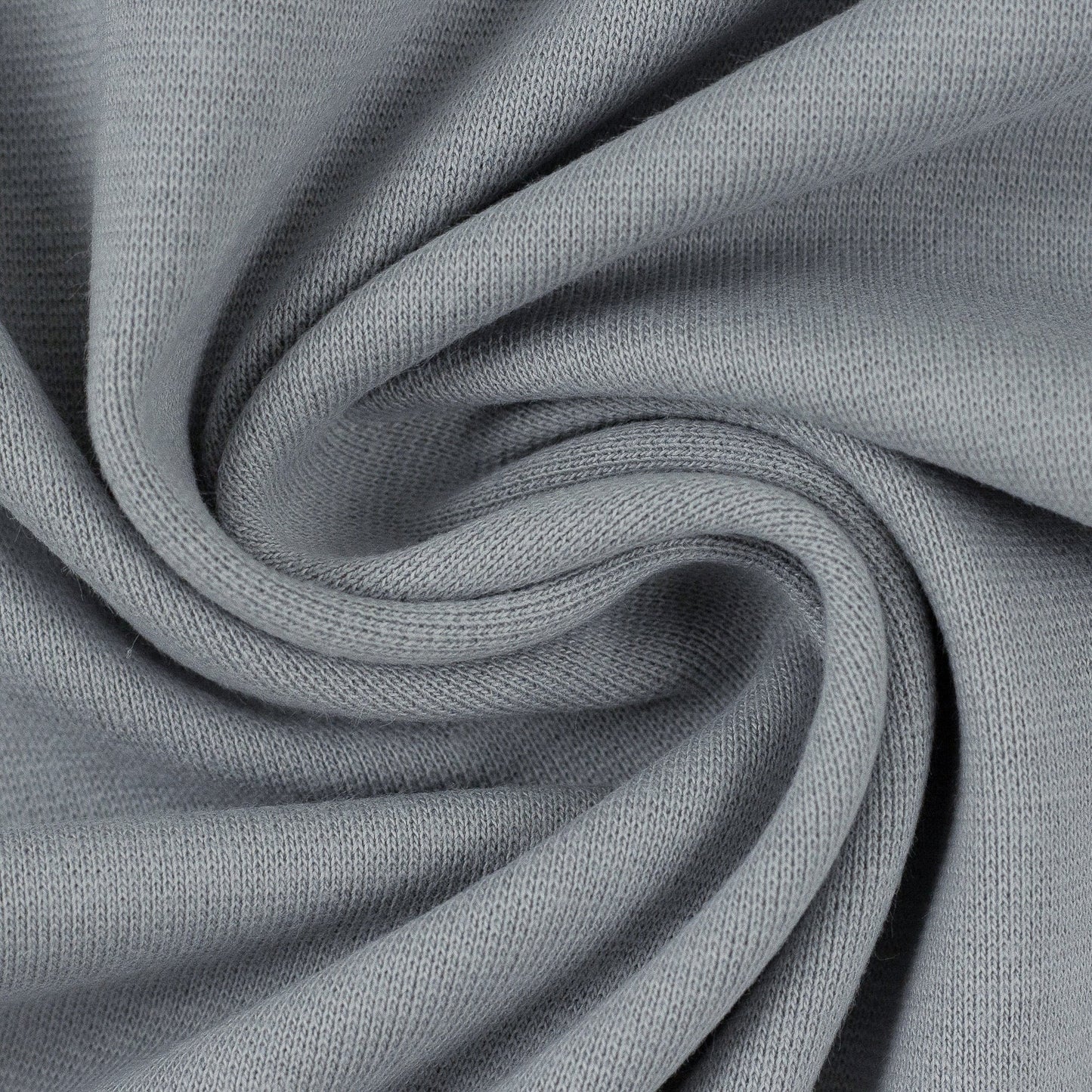 Swafing (Solid) | 0183 Silver | Smooth Ribbing | BY THE HALF YARD