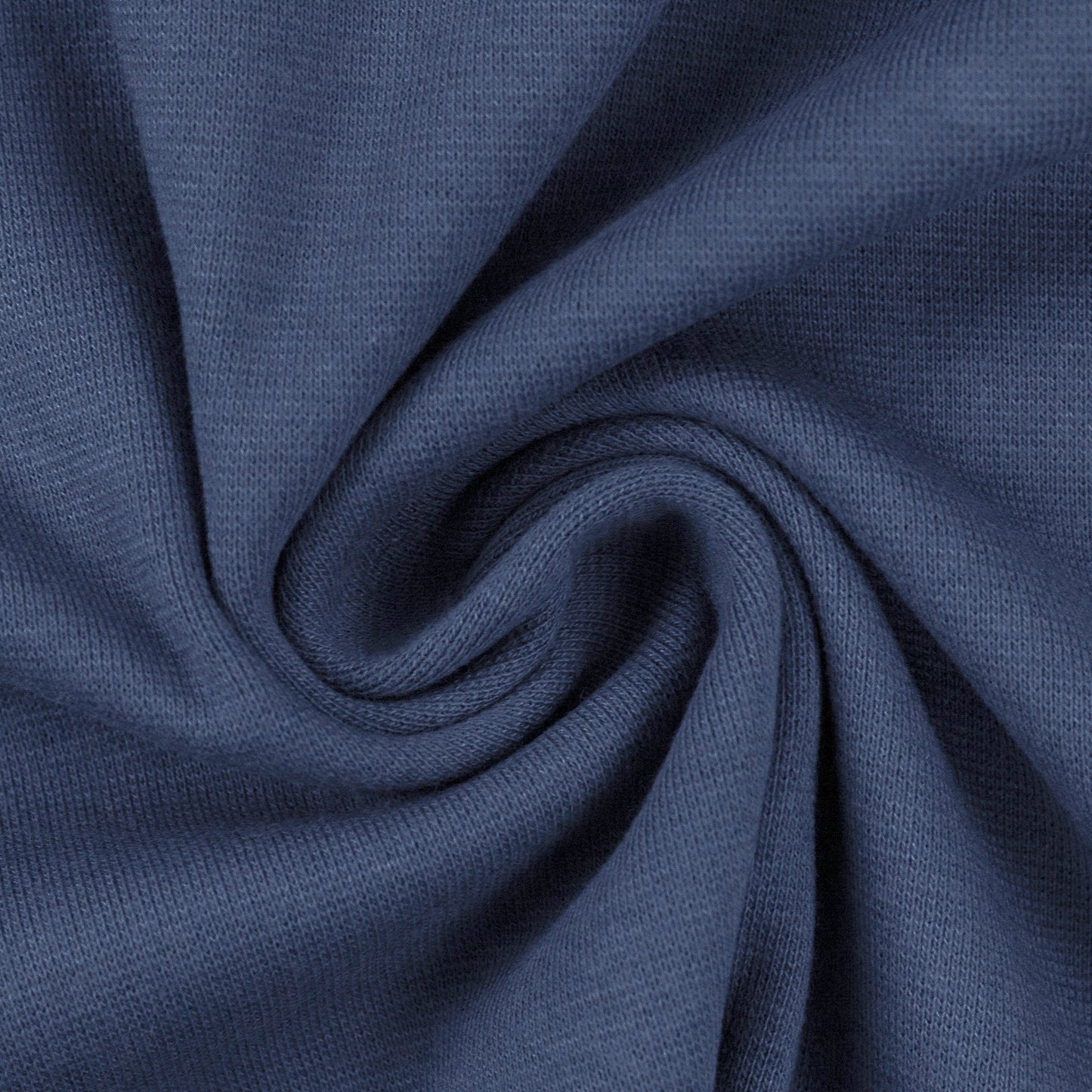 Swafing (Solid) | 0744 Denim Blue | Jersey | BY THE HALF YARD