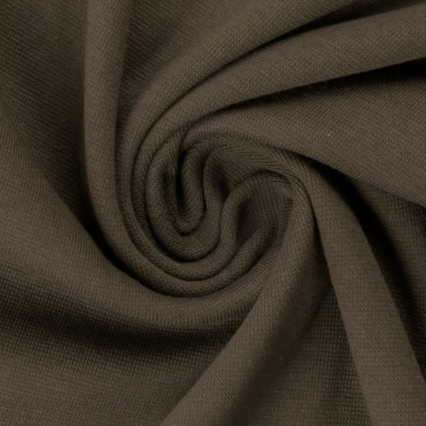 Swafing (Solid) | 0764 Olive Drab | Brushed French Terry | BY THE HALF YARD
