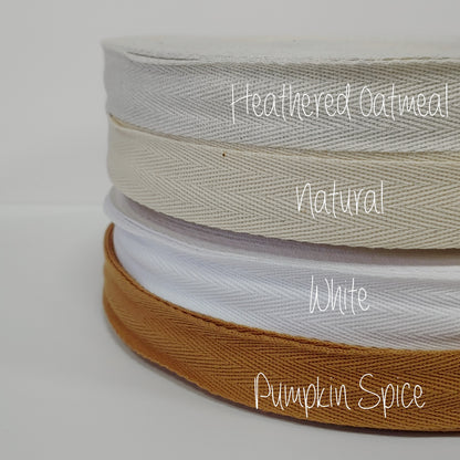 WIDE Twill Tape by the Yard